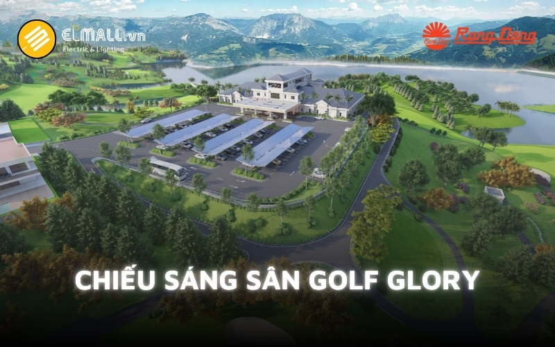 chiếu sáng sân golf